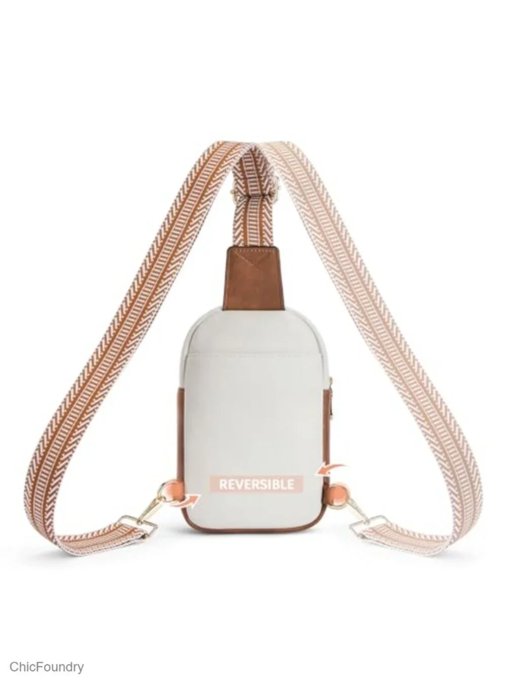 PU Leather Sling Bag Crossbody Purse for Women with Multiple Pockets